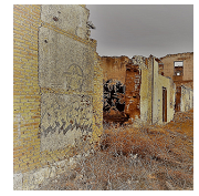 Imagen: Parte posterior del caserio